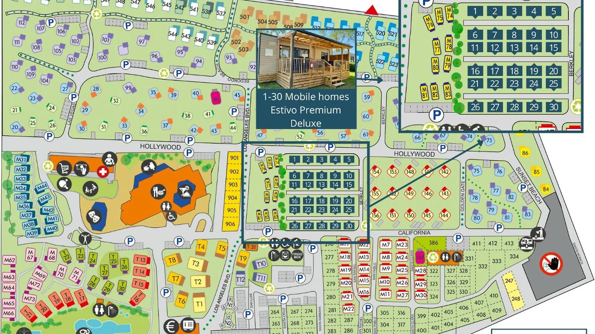 营地 Estivo Premium Deluxe Mobile Homes On Camping Malibu Beach 利多迪迪耶索洛 意大利