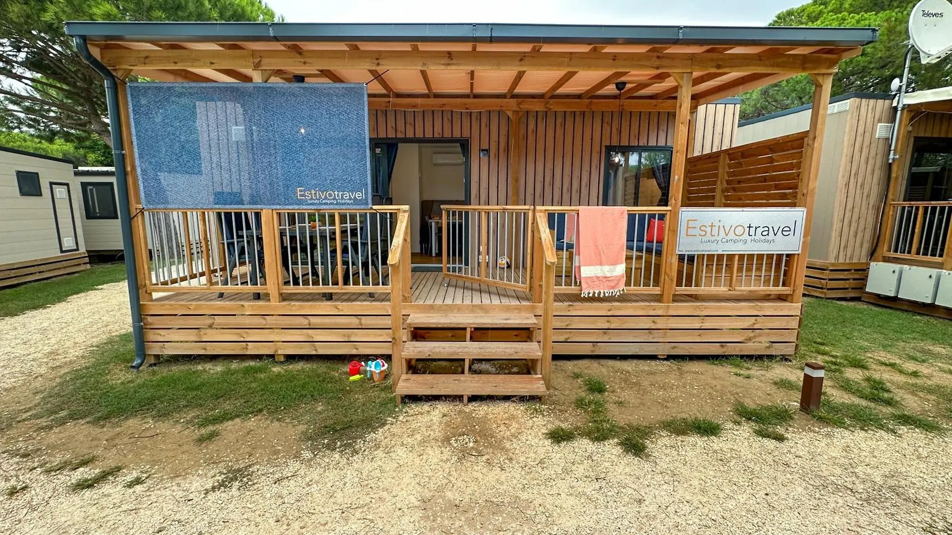 Estivo Premium Deluxe Mobile Homes On Camping Malibu Beach 利多迪迪耶索洛