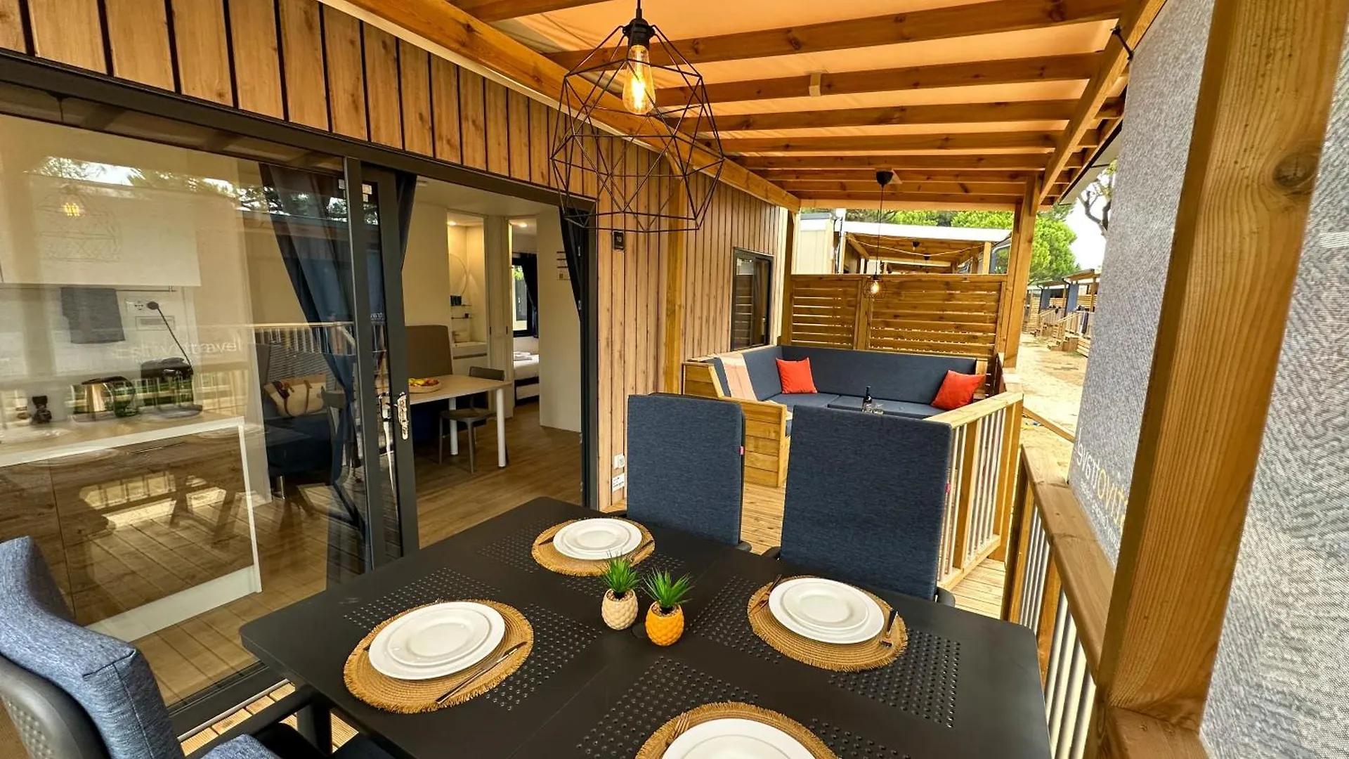 Estivo Premium Deluxe Mobile Homes On Camping Malibu Beach Lido di Jesolo Olaszország